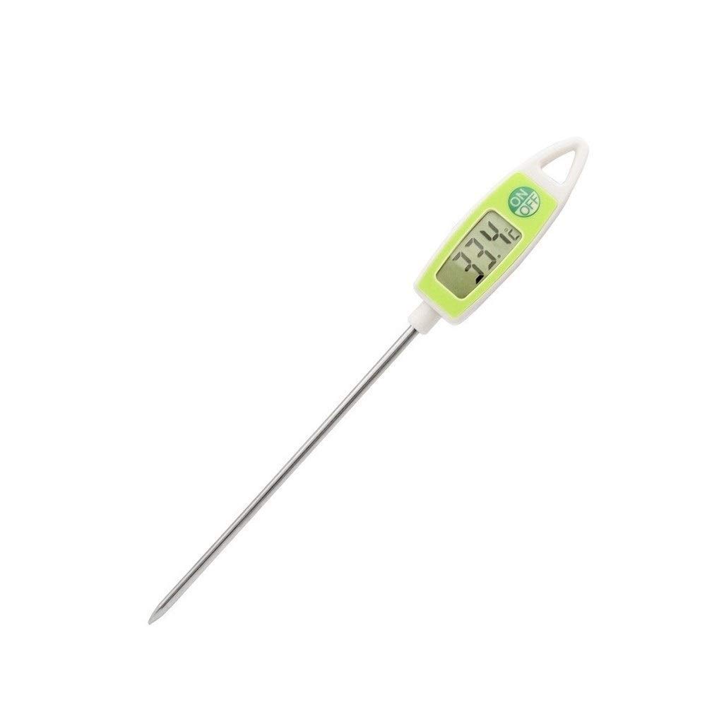 XINGYU termometr do żywności, temperatura wody, mleka, temperatura oleju, piekarnik, elektroniczny czujnik temperatury, czarny, zielony, różowy, żółty, bardzo przydatne narzędzia gospodarstwa domowego (kolor: rozm.