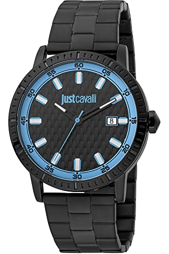 Imagen de Just Cavalli Reloj Hombre Analogico Cuarzo con Correa de Acero Inoxidable JC1G216M0075