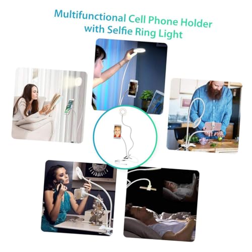 Lámpara LED de relleno MAGICLULU recargable para móvil y soporte de aleación resistente 3