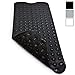 Produktbild Sarenius Badewannenmatte 100 cm x 41 cm extralang  Antirutschmatte für Badewanne  rutschfeste Badematte aus geruchsfreiem PVC. (schwarz)