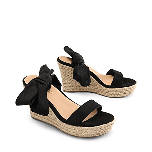DREAM PAIRS Womens Open Toe Espadrilles Wedges Tie Lace Up Cute Ankle Strap Platform Sandals Dressy Shoes2