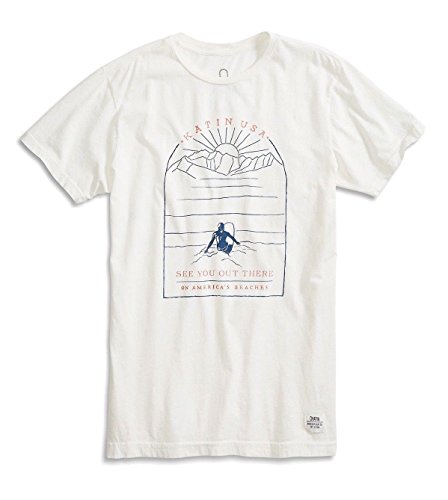 T-shirt Lucky Brand col rond pour homme aux finitions soignées