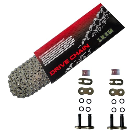 LKSM Gold 520 O-Ring Motorcycle Chain 120 Links
