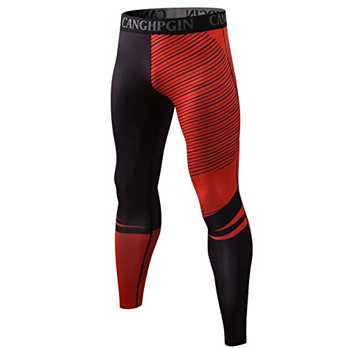 Pantalons de compression camo homme legging sport fitness athlétiques gym jogging