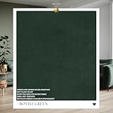 Kosiproducts Beanbag Floor Square Cushions Pillow Plush Velvet 100% Soft Polyester-[50cmx50cm, Bottle Green - Image 8