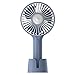 Produktbild AmzKoi Handventilator Tragbarer, USB Ventilator Klein Leise, 3 Geschwindigkeit Einstellbar Mini Hand Ventilatoren mit Wiederaufladbar Akku für kinder, Haus, Reise und im Freien