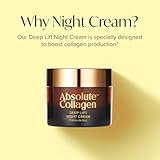 Absolute Collagen Deep Lift Night Cream 15ml - Nourishing & Hydrating - Repair & Restore Skin Barrier - Improves Skin Texture, Elasticity & Firmness - Reduce Appearance of Fine Lines - Anti-Ageing - Image 6