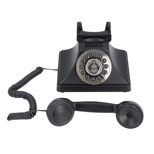 Yanmis Vintage-Audio-Gästebuch-Telefon, Hochzeitstelefon, Nachrichtenrekorder für Hochzeiten, Geburtstage, Jubiläen, Ideal für Vintage-Enthusiasten