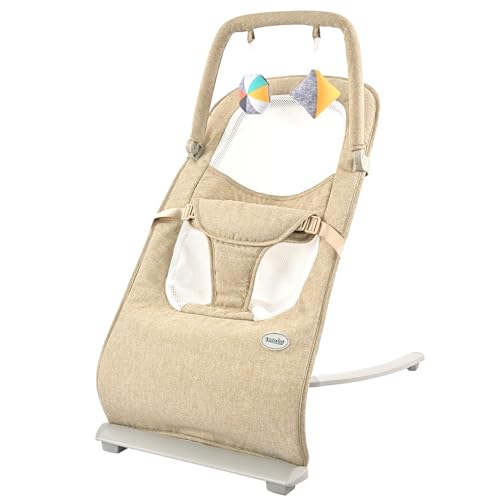 Image of Baby Bouncer Infant Bouncer,Baby Bouncer Seat for Infants, Portable Bouncer for Babies 0-6 Months,Bouncer Seat& Baby Rocker with 3-Point Harness