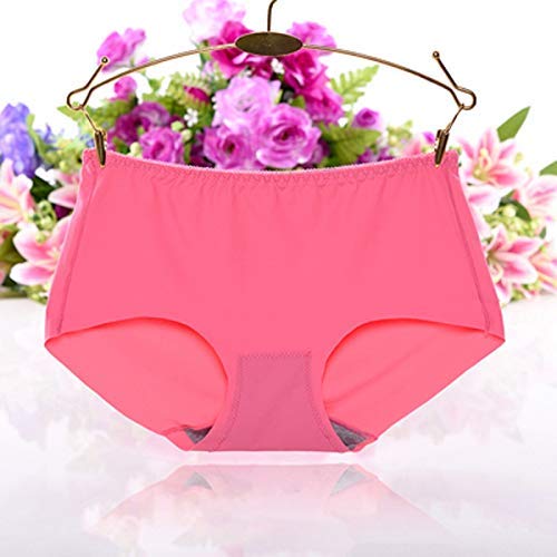 Image of LOURYN KOULYN Women's Ice Silk Seamless Hipster Panties(S to 3XL) (Pack of 3)