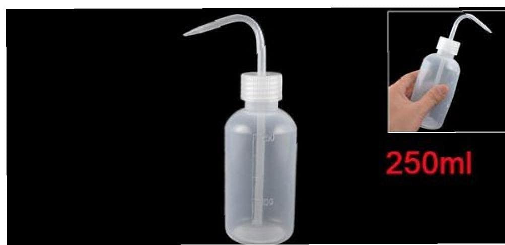 Winter Shore Pissette 500ml - Lot De 6 Bouteilles Souples Anti-Fuites | LDPE Sans BPA, Embout Étroit Pour Liquides