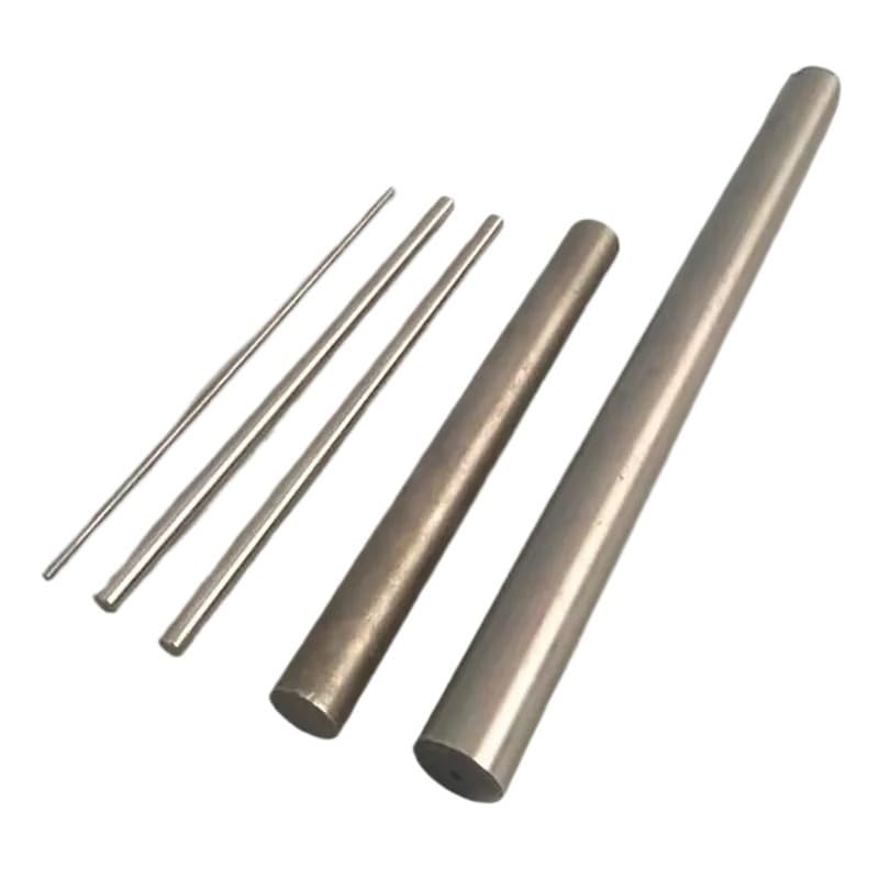 99,999% reine Wolframdrähte, Rundstäbe, Stangen 0,3 mm, 0,4 mm, 0,5 mm, 0,8 mm, 1 mm, 1,2 mm, 1,5 mm, 2 mm, 3 mm, 4 mm, 5 mm, 6 mm, 7 mm, 8 mm, 10 mm, 15 mm, 20 mm(1x100mm 1pc)