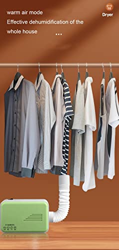 OSBELE Mini Draagbare Wasdroger Elektrische Wasdroger, Negatieve Ion Zuiverende Droger Sterilisatie Wasdroger Verwarming, Laag Geluid, Energiebesparing, Huishouden, Reizen, Kleding - Image 6