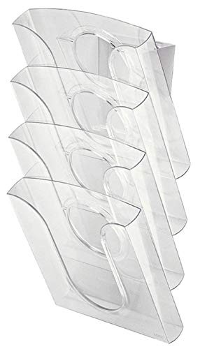 Set clasificador mural LEITZ 4 bandejas rangement vertical mural