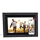 Rollei Smart Frame WiFi 105 in braunen Holz. 10.1 Zoll digitaler Bilderrahmen mit WiFi-Funktion zur Wiedergabe Ihrer Fotos und Videos mit Ton., Farbe:Holz Schwarz