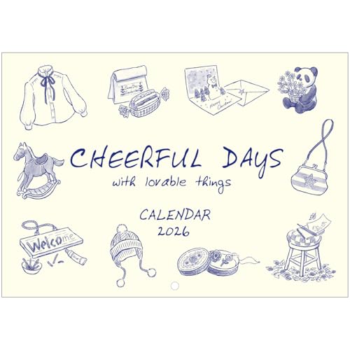 アクティブコーポレーション 2026 カレンダー 壁掛け チヤフルデイズ 26ACL-20 2026年 1月始まりのサムネイル