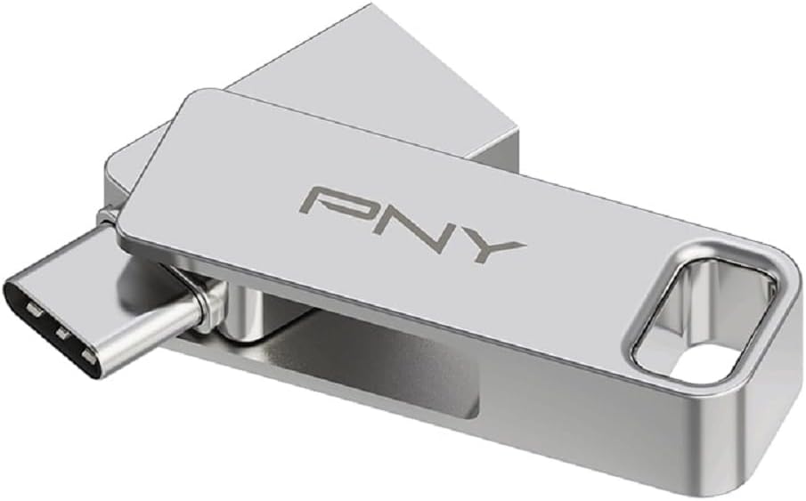 PNY USB 3.2 Flash Drive|Pen Drive 32GB - Duo Link Type C