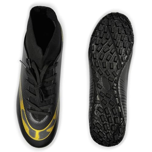 IFIKK Unisex Fußballschuhe High Top Jugend Trainingsschuhe Professionelle...