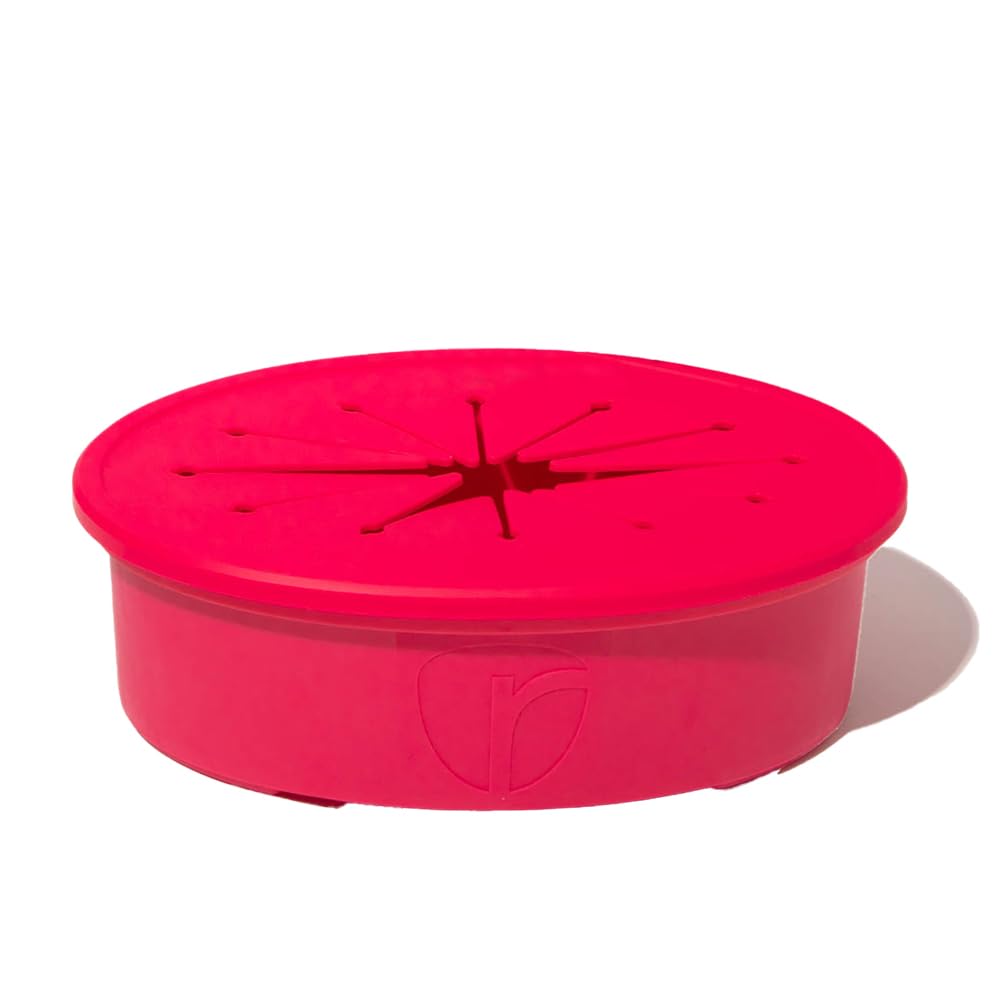 Revel Nail Swift Soak Nail Polish Remover Bowl – Acetone Soak Off Bowl for Gel Polish, Dip Powder & Acrylic Nails – Reusable Nail Soaking Manicure Bowl with Silicone Bristles