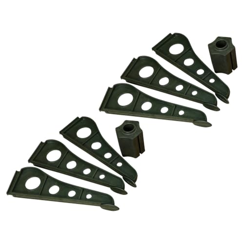 BESPORTBLE Soporte para Árbol de Navidad de ABS Desmontable 2 Piezas