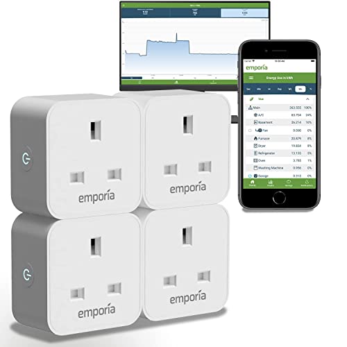 EMPORIA Smart Plug with Energy Monitoring, 4