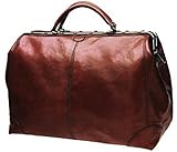  VANITY - SAC DE VOYAGE, DILIGENCE, KATANA, FEMME, CUIR VACHETTE COLLET 1153 (MARRON)