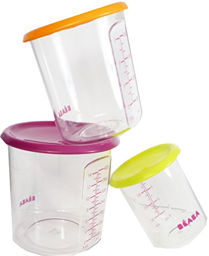 BEABA Portions 3-pc Set (5oz, 10oz, 16oz)