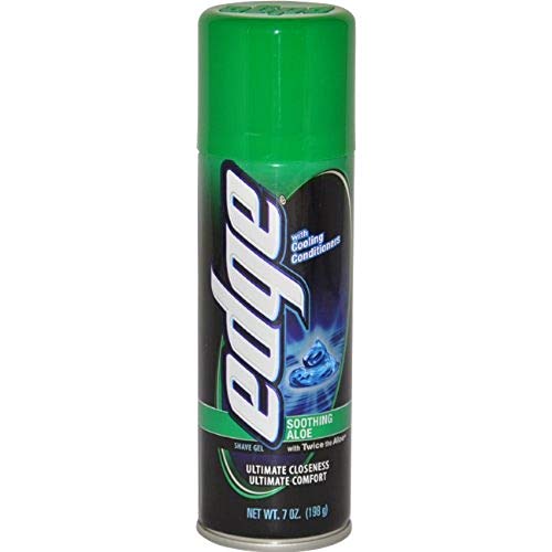 Edge Shave Gel Soothing Aloe 7 oz (Pack of 4)