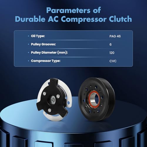 Image of ECCPP A /C Compressor Clutch 2010 Fit for Buick Allure LaCrosse 3.0L 3.6L