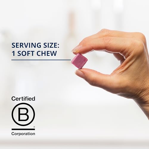 Metagenics HerWellness Rapid Stress Relief + Estrovera - Women's Stress Support Supplement with Saffron, L-Theanine & Vitamin B6 - Mixed Berry Flavor, 30 Soft Chews + Women's Health Supplement for Per - Image 5