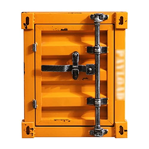 Coffre-fort de sécurité RLKHXBS protégez vos documents armoire fer orange 48cm