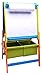Essential home school 3 in 1 Easel - Blackboard, Magnetic white board, paper roll with 2 storage bins.