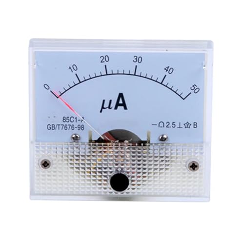 Ampèremètre analogique DC 85C1-A 500uA pour mesure précise de courant continu