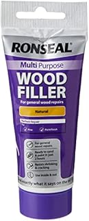 Ronseal RSLMPWFN100G 100g Multi-Purpose Natural Wood Filler Tube