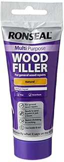 Ronseal RSLMPWFN100G 100g Multi-Purpose Natural Wood Filler Tube