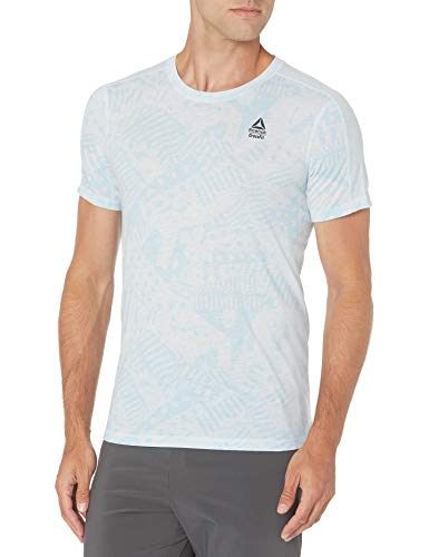 Reebok CrossFit Move Tee, Glass Blue Mel, L