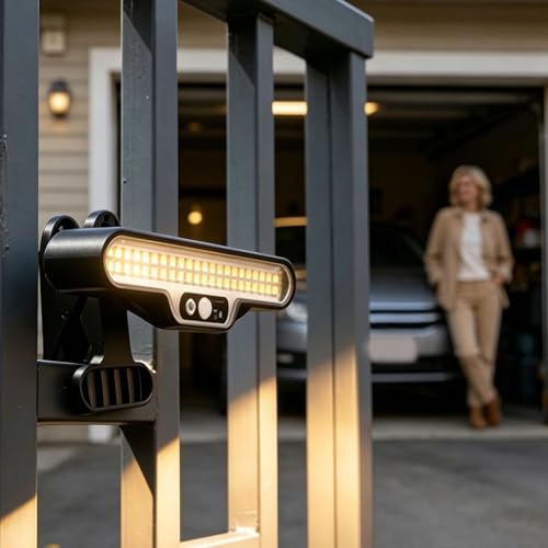 Luces Solares para Jardín Exterior LED Impermeables y Recargables para Terraza 3