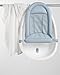 Skip Hop Baby Bath Tub 4-in-1 Grow with Baby Infant to Toddler Bathtub with Supportive Sling and Sit-Up Support Wave Age 0m+
