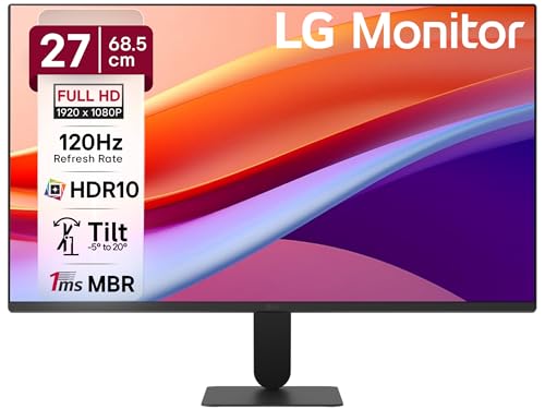 LG 27U411A-BD 68.5 cm (27 Inch) FHD (1920x1080) IPS Monitor, 1ms(...