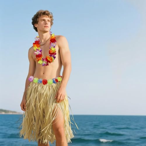 Jupe hula thématique pour déguisement de fête tropicale et été