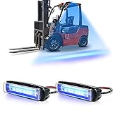 Ulteriori applicazioni: la luce di avvertimento è perfettamente compatibile per magazzini, fattorie, costruzioni, carrelli elevatori, pick-up, escavatori, bulldozer e qualsiasi altro dispositivo con alimentazione DC 12-80 V. Facile installazione, può essere montato sui lati, sulla parte anteriore o posteriore dei carrelli elevatori.
