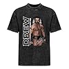 Drew McIntyre Heavy Unisex T-Shirt Printed Tee Graphic Top Men Black Shirt XXL #1