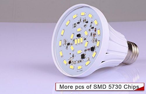 Emergency LED Light Bulb 9W Rechargeable Bulb Emergency Light Bulbs LED Intelligent Emergency Bulb with Hook Switch,E27/E26 Base,60W Equivalent,4 Pack