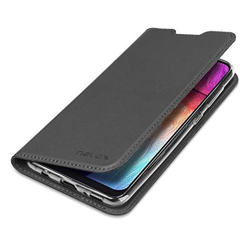Preisvergleich Produktbild Nevox Vario Series - Samsung Galaxy A50 Booktasche, basaltgrau