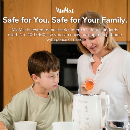 image for MioMat 8in1 Plant Based Milk Maker | Make 40oz of Natural Almond Milk,