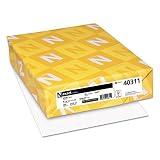 Neenah Paper 40311 Exact Index Card Stock, 90lb, 94 Bright, 8 1/2 x 11, White, 250 Sheets, (Pack of 1)