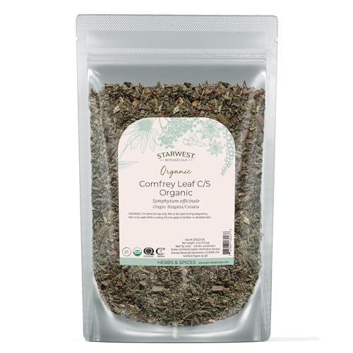 Heavy Metals Detox - How to Get Rid of Toxic Heavy Metals 27 Starwest Botanicals Organic Dried Comfrey Leaf - Natural Herb for Topical Application, Salve or Oil,...