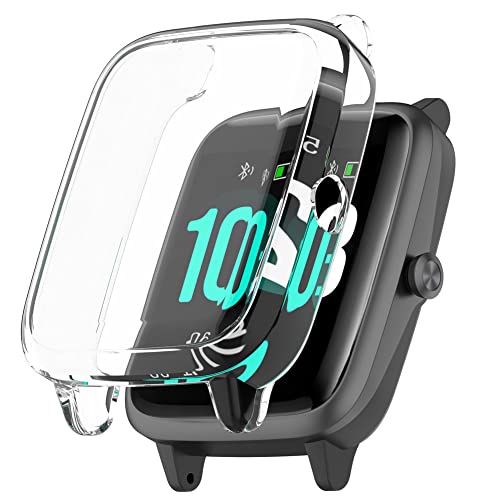 Kobmand Case Compatible with ID205L, All-Round Protective Case, Scratch-Resistant Screen Protector, Ultra Thin Protective Case for ID205L/SW021 (Transparent)