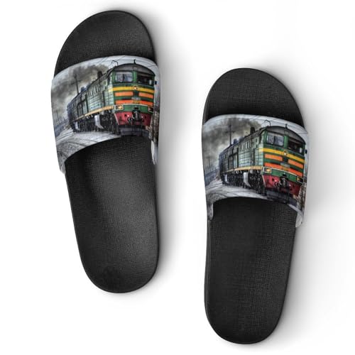 Chaussons de Maison Antidérapants : Claquettes Femme pour Douche et Sol Humide