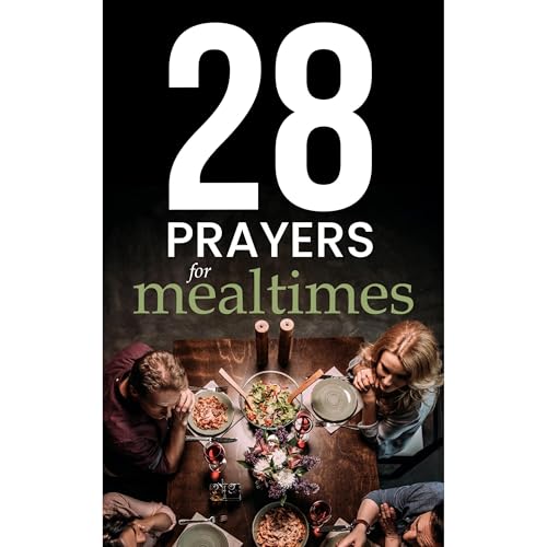 28 Prayers for Mealtimes Audiolibro Por Prayerfuel Books arte de portada